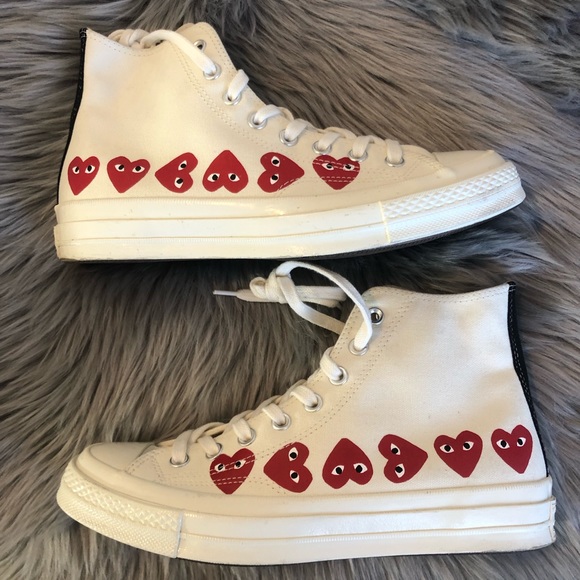 Comme des Garcons Other - Comme Des Garçon Play Heart Sneaker High Top 8